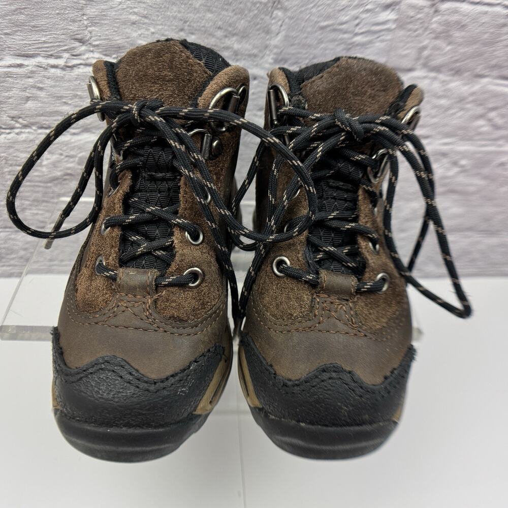 Timberland Pawtuckaway Boots Toddler Size 6 Leather Waterproof Brown Hike Farm - Picture 4 of 13